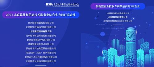 新年捷報(bào)，雙榜題名 國雙榮登2021北京軟件和信息服務(wù)業(yè)年度榜單，領(lǐng)航工業(yè)互聯(lián)網(wǎng)數(shù)據(jù)服務(wù)